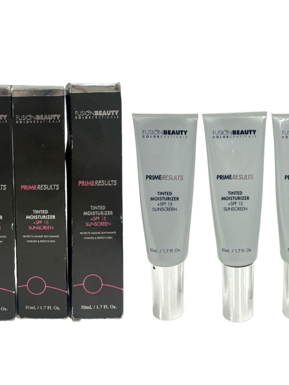 Fusion Beauty Prime Results Tinted Moisturizer SPF 15 Sunscreen-Ivory
